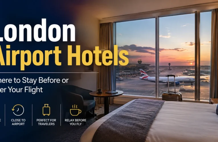 London Airport Hotels | Where to Stay Before or After Your Flight