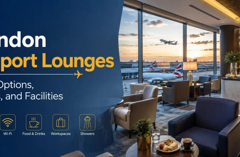 London Airport Lounges | Best Options, Prices, and Facilities