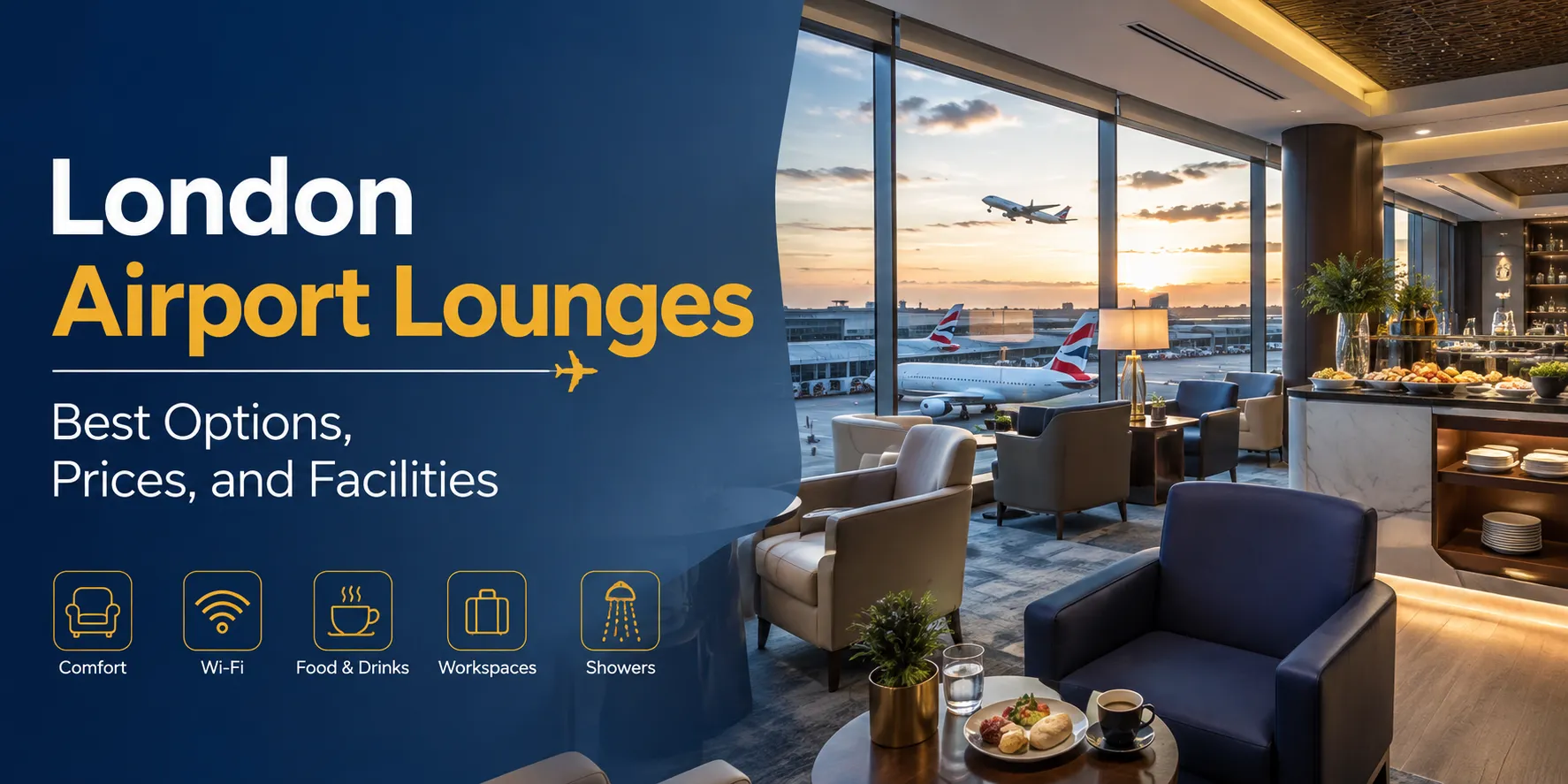 London Airport Lounges | Best Options, Prices, and Facilities 1 London Airport Lounges