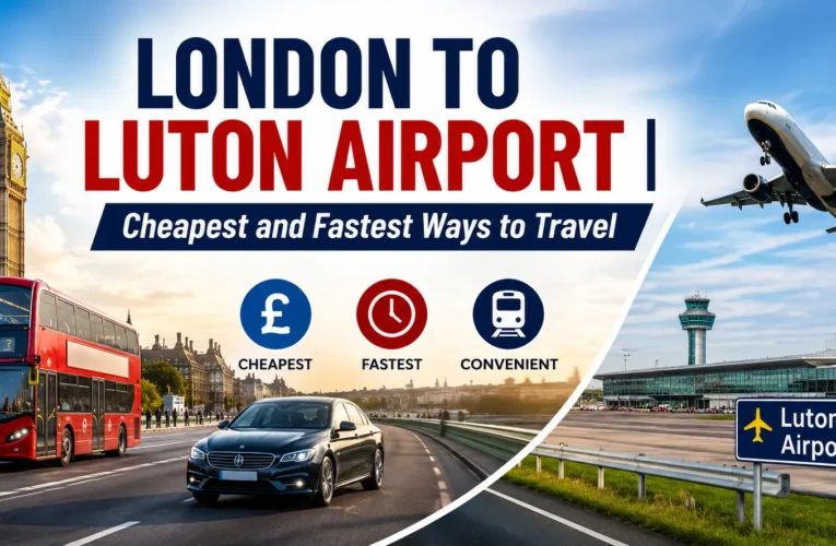 London to Luton Airport | Cheapest and Fastest Ways to Travel