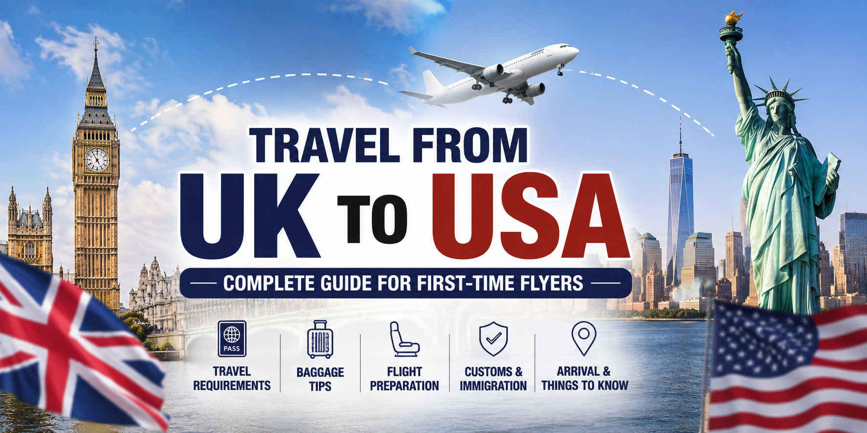 Travel from UK to USA
